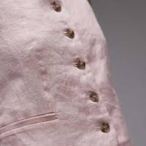 NWT & Other Stories tailored linen vest 6 - Picture 8 of 9